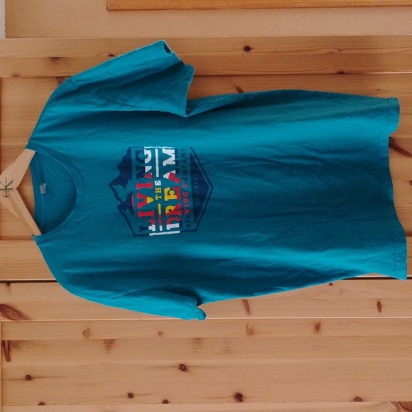 😵‍💫 LIVING the DREAM BREWERY Colorado Turquoise Tee-Shirt UniSex SZ L/XL - Picture 1 of 14
